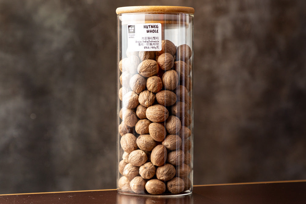Nutmeg Whole 100g per pack
