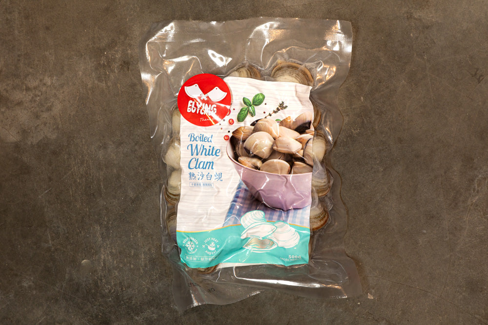 Frozen Vacuum Boiled Clam 500g per pack