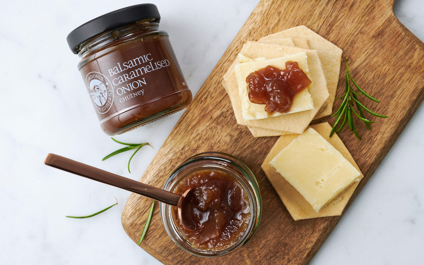 Snowdonia Balsamic Caramelised Onion Chutney 100g per jar