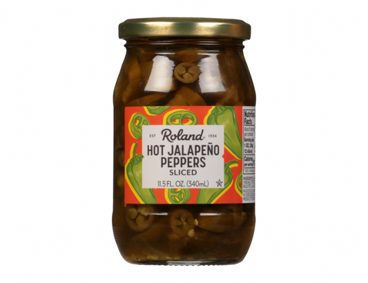 Roland Hot Jalapeño Pepper Slices 340ml