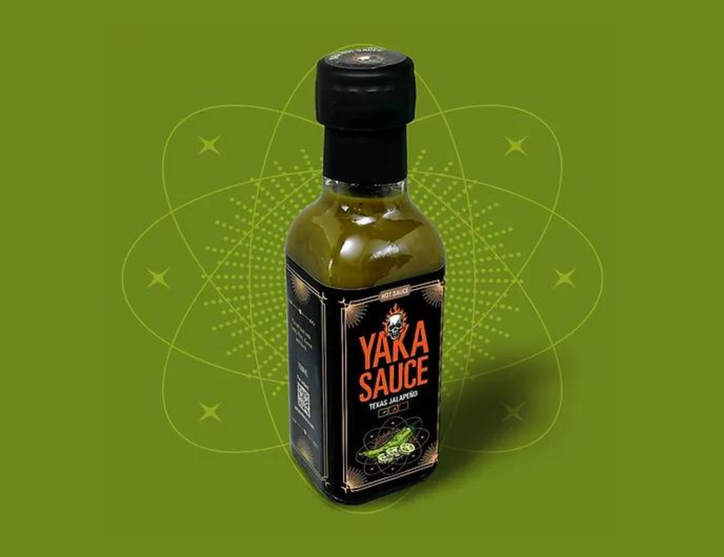 Yaka Fire Texas Jalapeño hot sauce 150ml