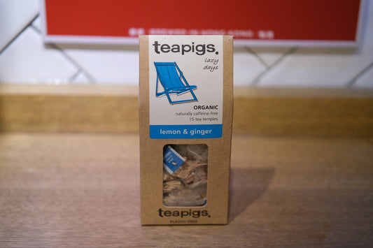 Teapigs Lemon and Ginger Tea (15 tea temples)