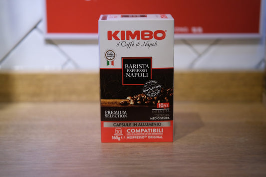 Kimbo Barista Espresso Napoli (30 Capsules) Premium Selection