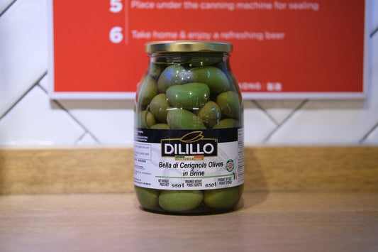 Dilillo Giant Cerignola Green Olives 950g