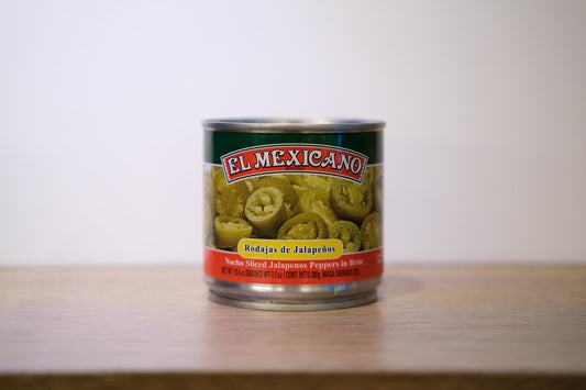 El Mexicano Nacho Sliced Jalapenos Peppers in Brine 380g