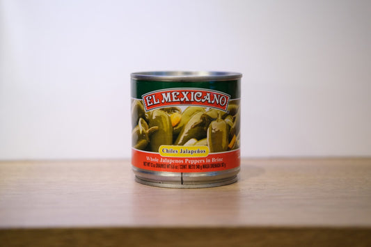 El Mexicano 整個鹽水墨西哥辣椒 340 克