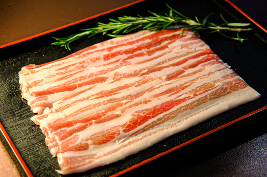 House Made Cured Streaky Bacon (400-450g) per pack