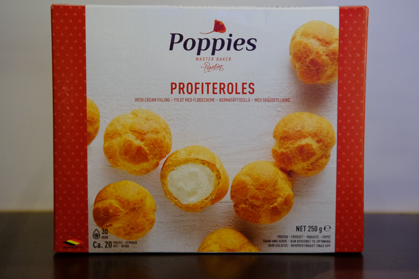 Cream Puff Profiteroles 250g per box