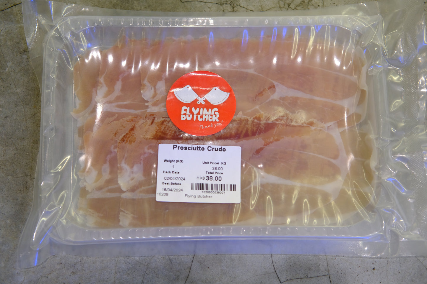 Prosciutto Crudo 100g per pack