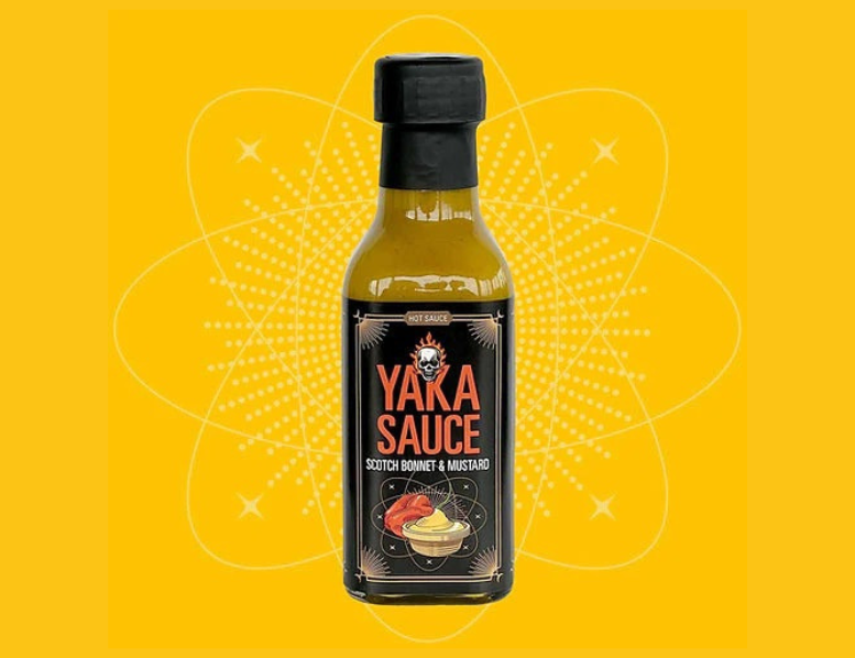 Yaka spicy and mustard hot sauce 150ml