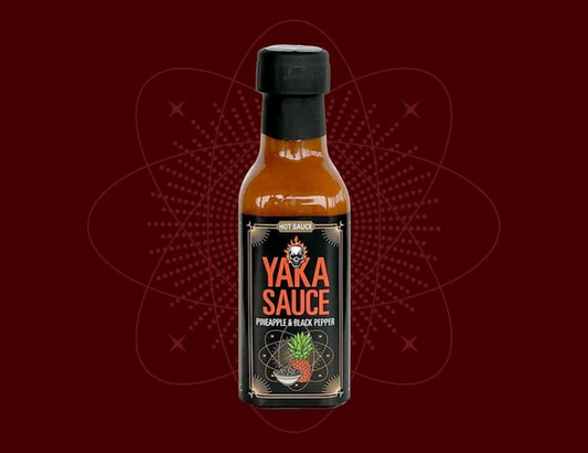 Yaka pineapple and black pepper hot sauce 150ml