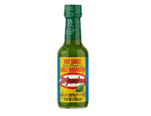 El Yucateco Green Habanero Hot Sauce 120mL