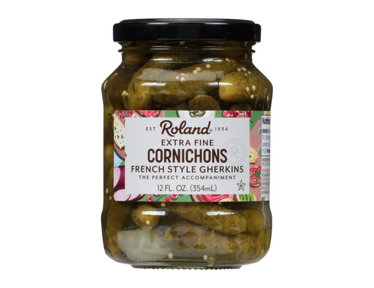 Roland Extra Fine Cornichons French Style Gherkins 709ml