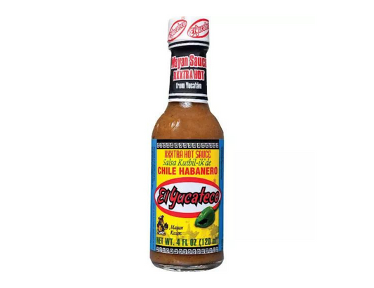 El Yucateco XXXTRA Habanero Hot Sauce 120mL