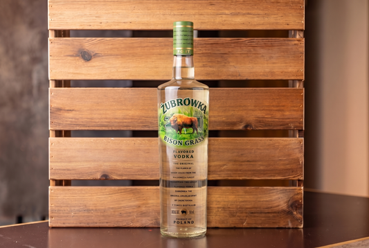 Zubrowka Bison Grass Vodka 
POLAND 700ml