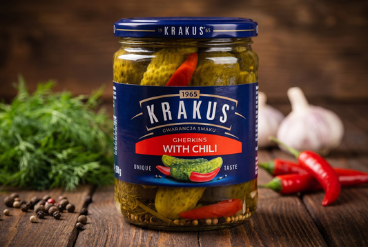 KRAKUS - Gherkins with Chili