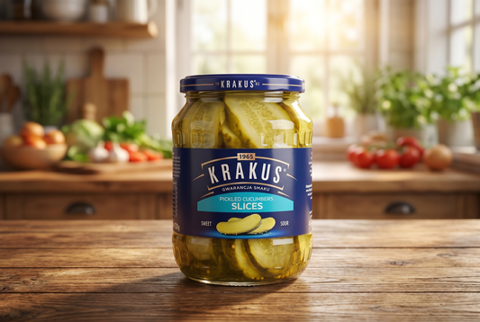 KRAKUS - Pickled Cucumbers Slices