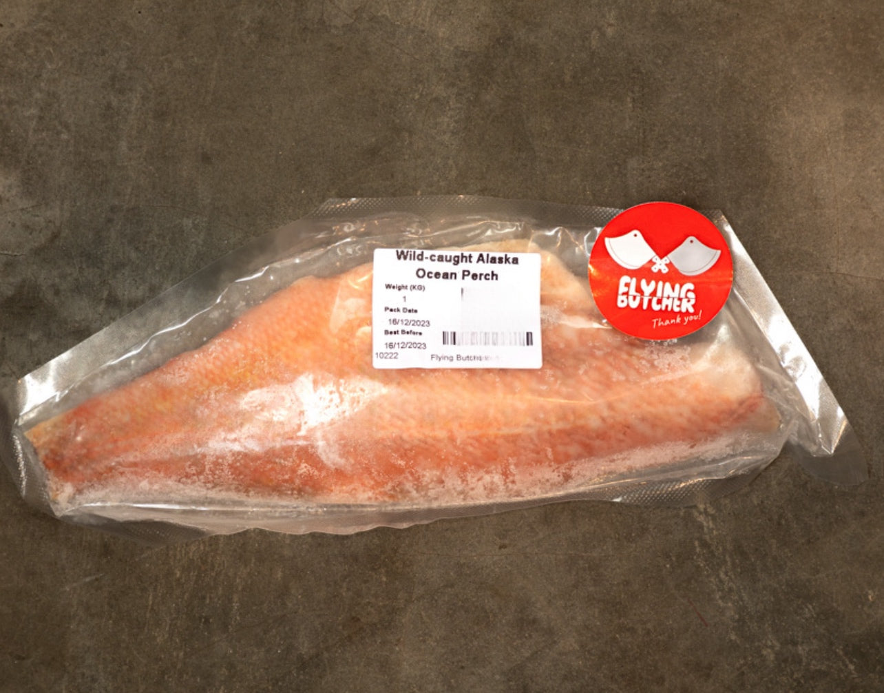 Frozen Wild-caught Alaska Ocean Perch 1 pc per pack