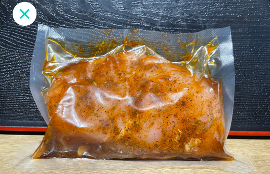 Marinated Chicken Breast with BBQ sauce 500g per pack