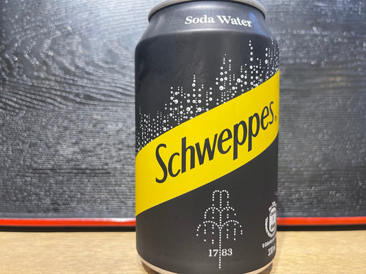 Schweppes Soda Water 330m